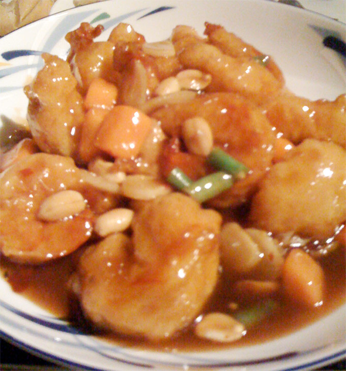 China Garden - kung po shrimp