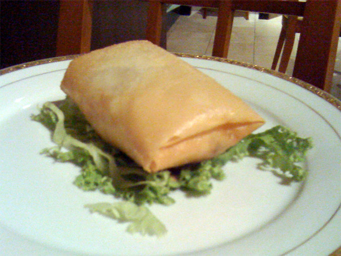 China Garden - spring roll