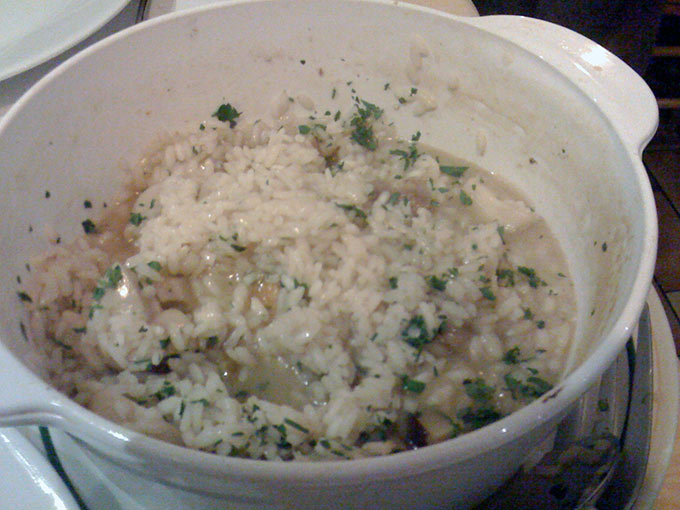 Point du Jour - risotto 