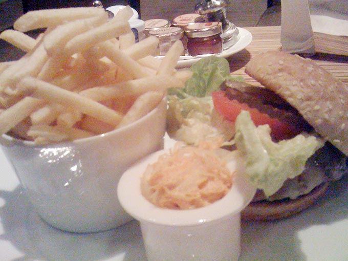 Intercon - burger and fries