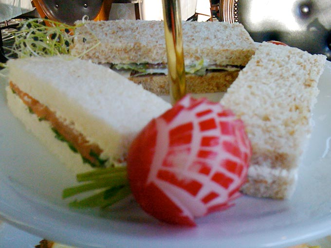 Hôtel d'Angleterre - finger sandwiches
