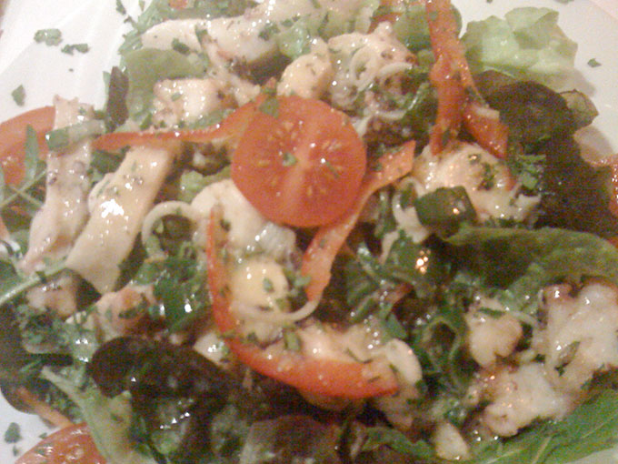 Point du Jour - octopus salad