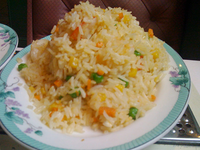 Jardin d'Asie - fried rice