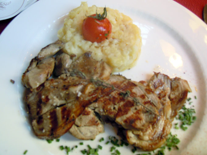 La Broche - lamb and mashed potatoes