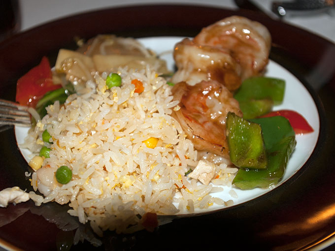 Tse Fung - rice and shrimp