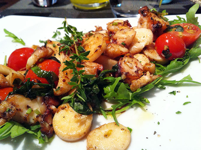 L'Amalfi - octopus salad