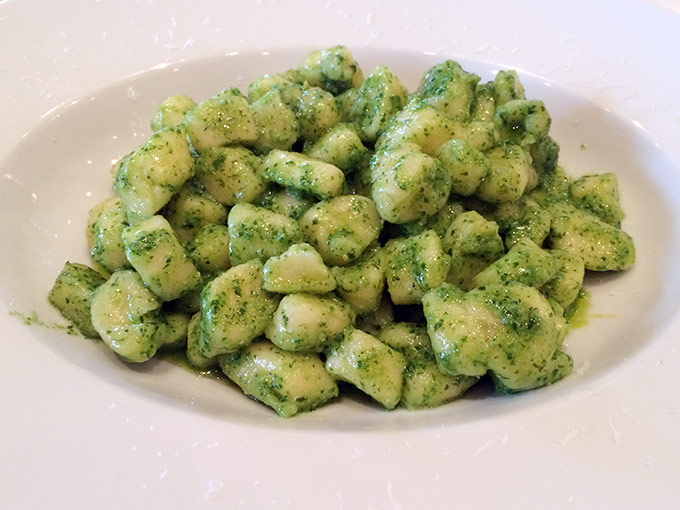 Ponte Vecchio - gnocchi pesto