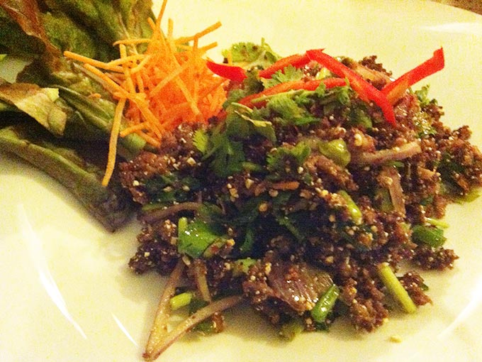 Green Mango - duck salad