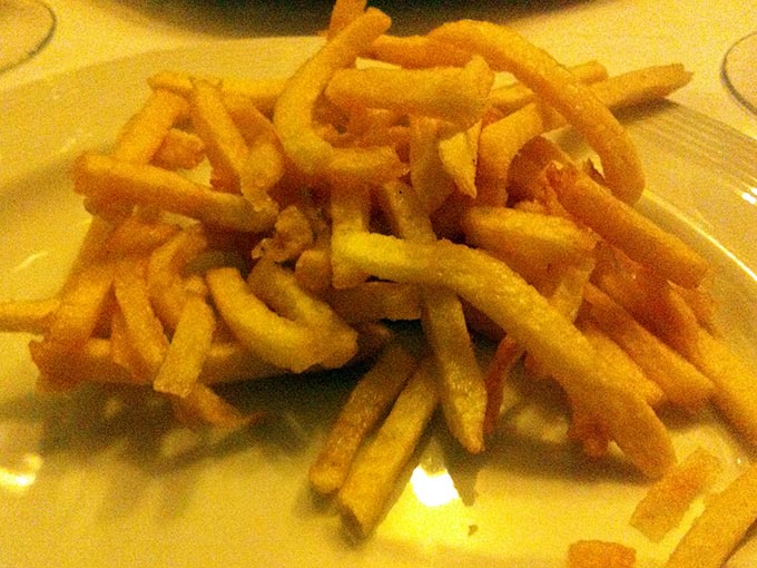 Auberge de Dully - fries
