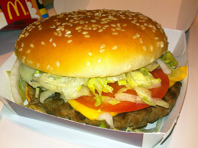 McDonald's - burger