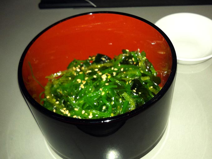 Pakupaku - seaweed salad