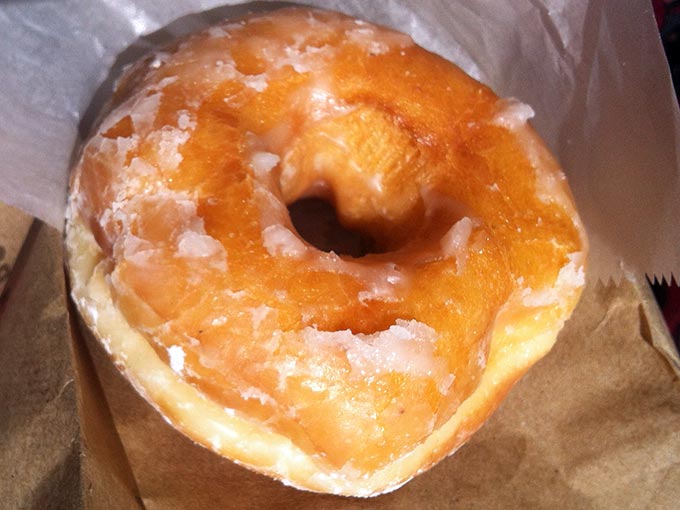 Dunkin' Donuts - glazed doughnut