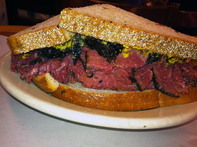 pastrami sandwich