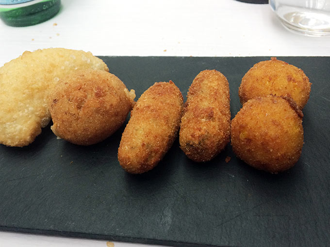 Brasserie da Matteo - fried starters