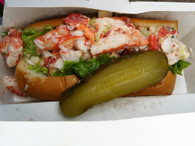 Chelsea Market - lobster roll