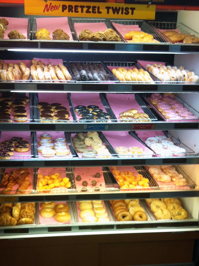 Dunkin' Donuts - selection