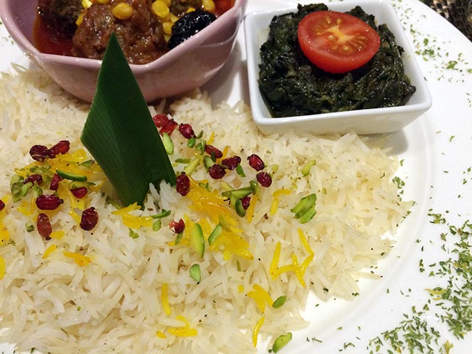 Kutchi restaurant - rice