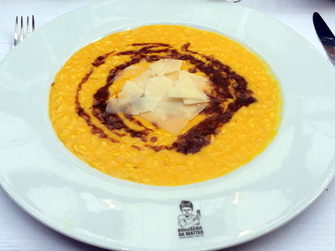 Brasserie da Matteo - risotto Milanese