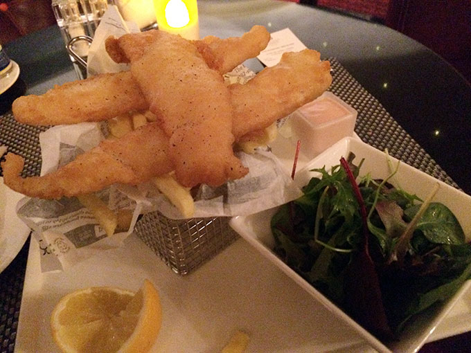 Kempinski - fish & chips
