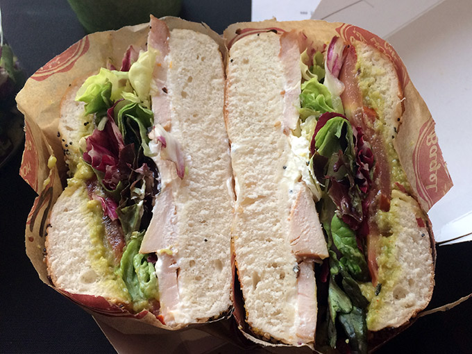 Bagel House Café - chicken avocado bagel