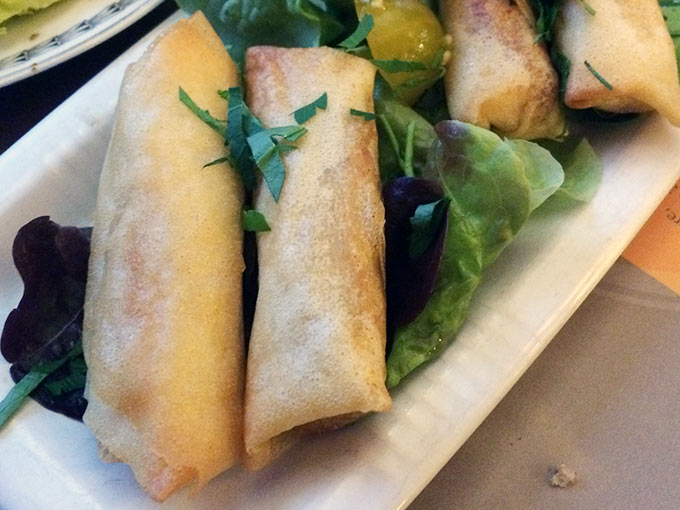 Cottage Café - tuna eggrolls