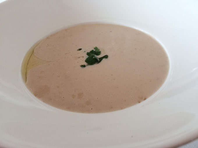 Le Baron Tavernier - cream of chestnut soup