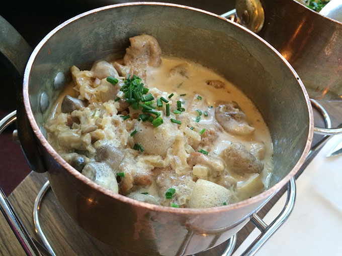 Bistrot Dumas - émincé de veau à la zurichoise
