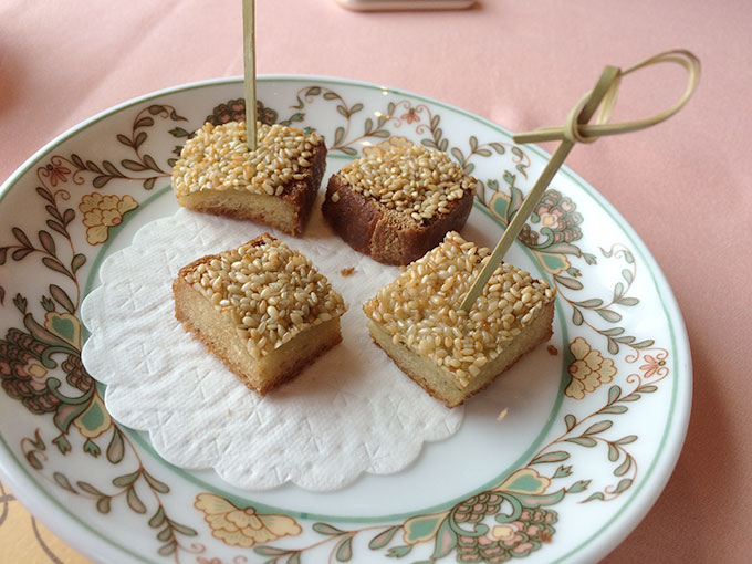 Tse Yang - sesame chicken toast